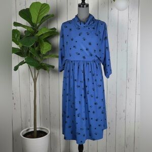 🛍️BUNDLE ONLY ITEM🛍️ 80’s Vintage Geometric Dress